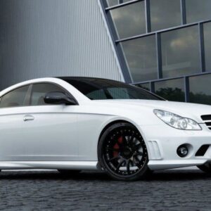 Maxton Design Боковые юбки для Mercedes CLS C219 <Внешний вид W204 AMG>