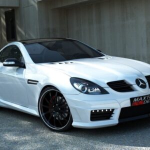 Maxton Design Боковые юбки для Mercedes SLK R171 (в стиле SLK R172 AMG) из АБС-пластика.