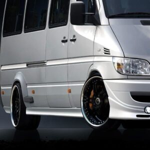 Maxton Design Боковые юбки для Mercedes Sprinter I FL / Volkswagen LT 96-06. Эти боковые юбки подходят для версии с двойными колёсами.