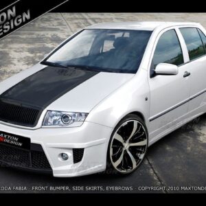 Maxton Design Боковые пороги Skoda Fabia Mk1 < Demonic >