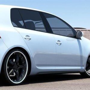Maxton Design Боковые пороги VW Golf V MK6 GTI, пластик ABS.