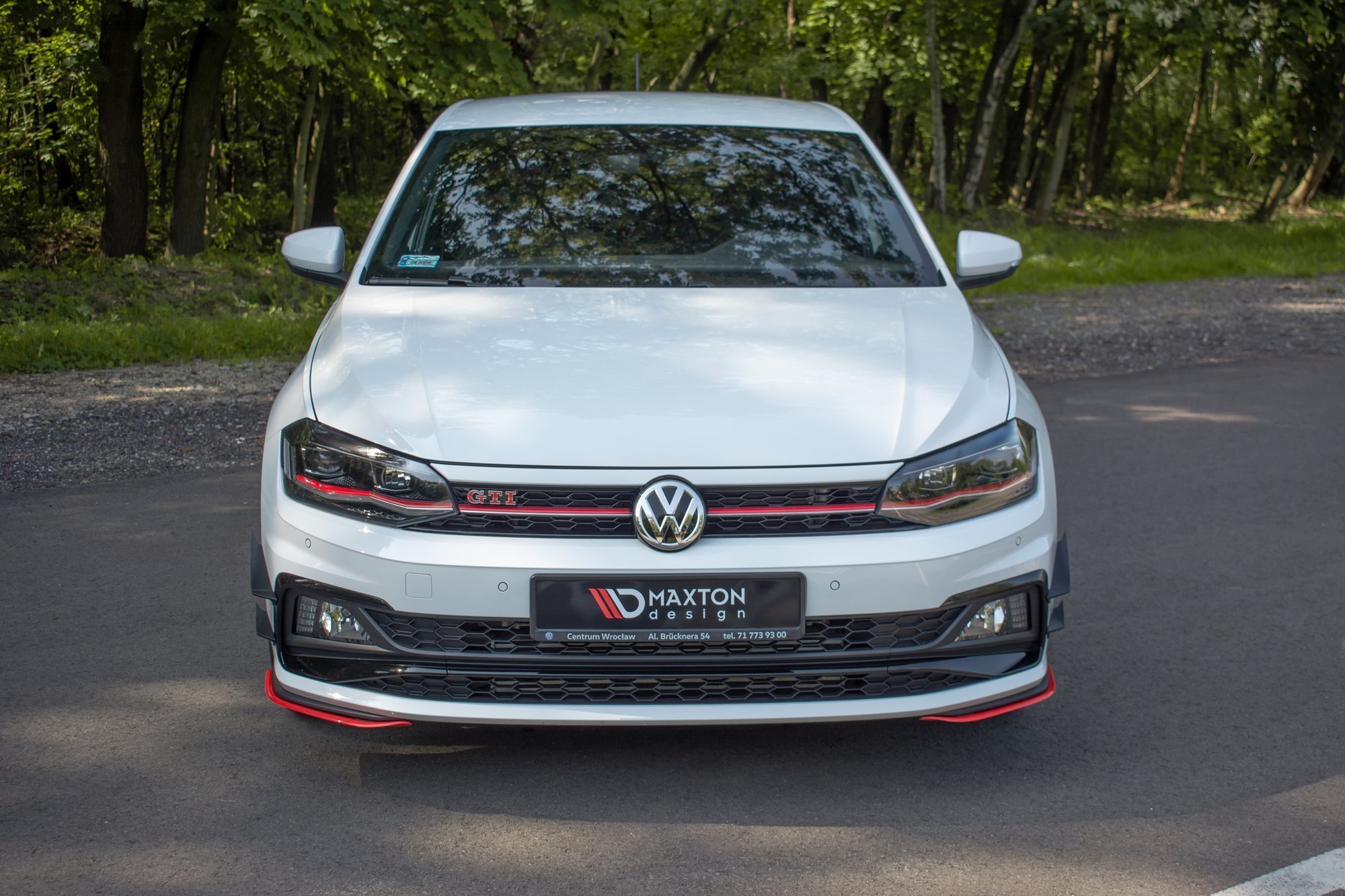 Maxton Design Сплиттеры Przednie Boczne Volkswagen Polo GTI/R-line Mk6 — изображение 2