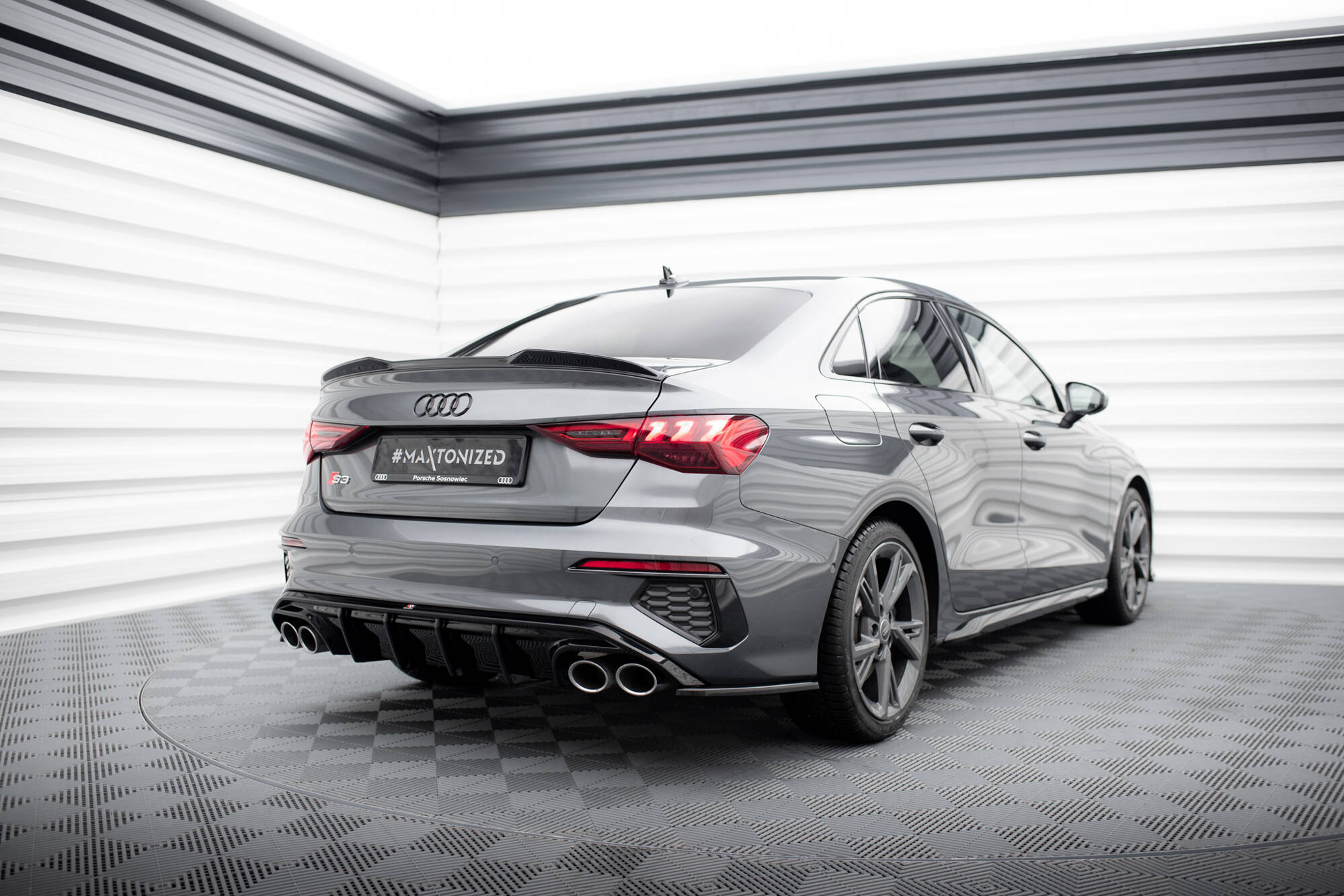 Maxton Design Накладка на спойлер 3D Audi A3/A3 S-Line/S3/RS3 Sedan 8Y — изображение 6