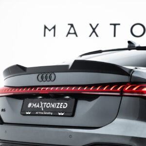 Maxton Design Накладка на спойлер 3D для Audi A5 S-Line / S5 Sedan B10