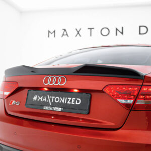 Maxton Design Накладка на спойлер 3D для Audi A5 Sportback S-Line / S5 8T / 8T Facelift