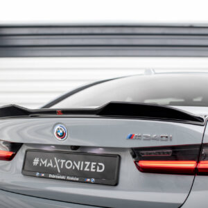 Maxton Design Накладка на спойлер 3D BMW M340i / 3 M-Pack / M3 Sedan G20