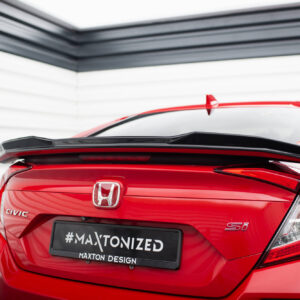 Maxton Design Накладка на спойлер 3D для Honda Civic SI Mk10