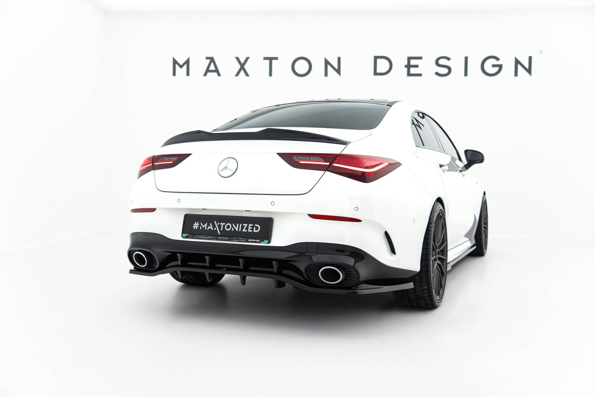 Maxton Design Накладка на спойлер 3D Mercedes-Benz CLA Coupe C118 Facelift — изображение 2
