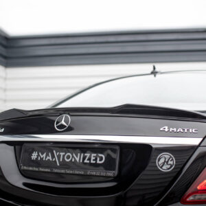 Maxton Design Накладка на спойлер 3D для Mercedes-Benz S W222 / W222 Facelift