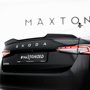 Maxton Design Накладка на спойлер 3D Skoda Superb Standard/Sportline Sedan Mk4