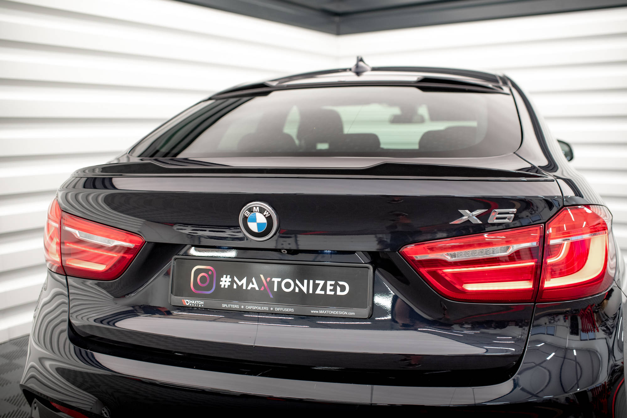 Maxton Design Накладка на спойлер 3D V.1 BMW X6 F16 M-Pack / X6 M F86 — изображение 4