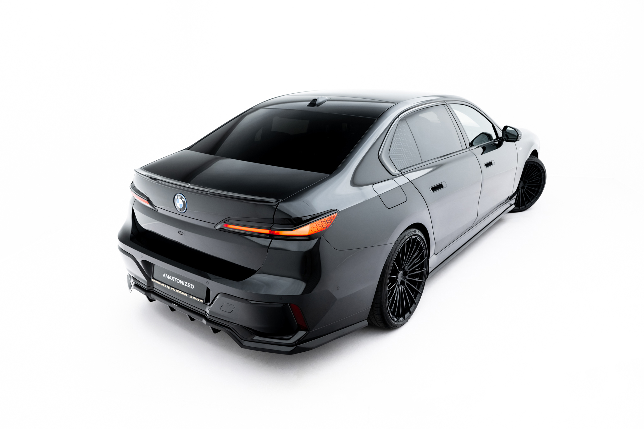 Maxton Design Накладка на спойлер 3D V.2 BMW 7 M-Pack / M760e / i7 M-Pack G70