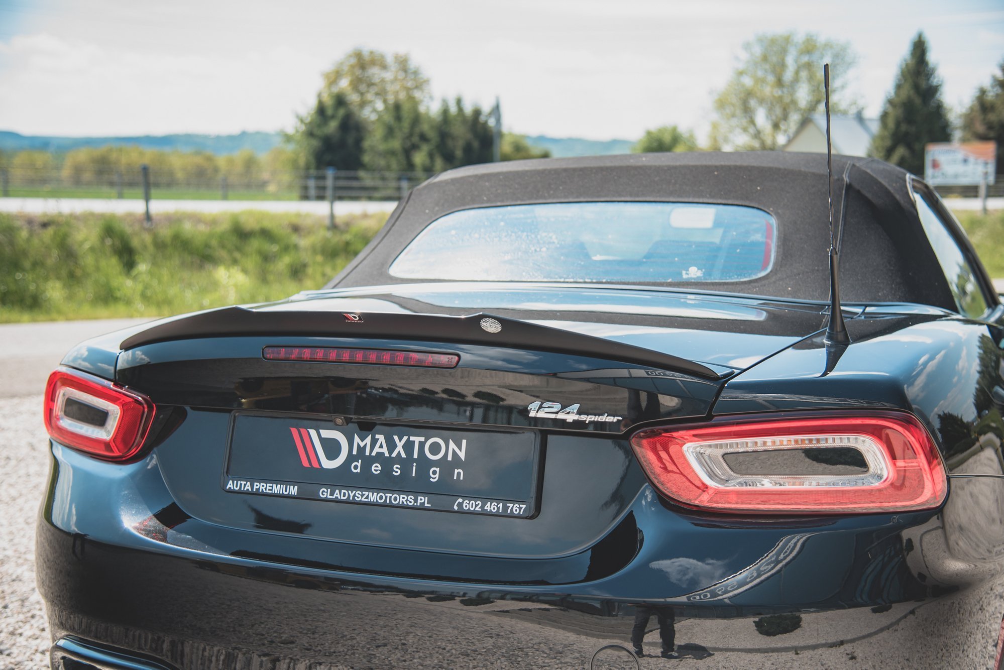 Maxton Design Спойлер Abarth 124 Spider