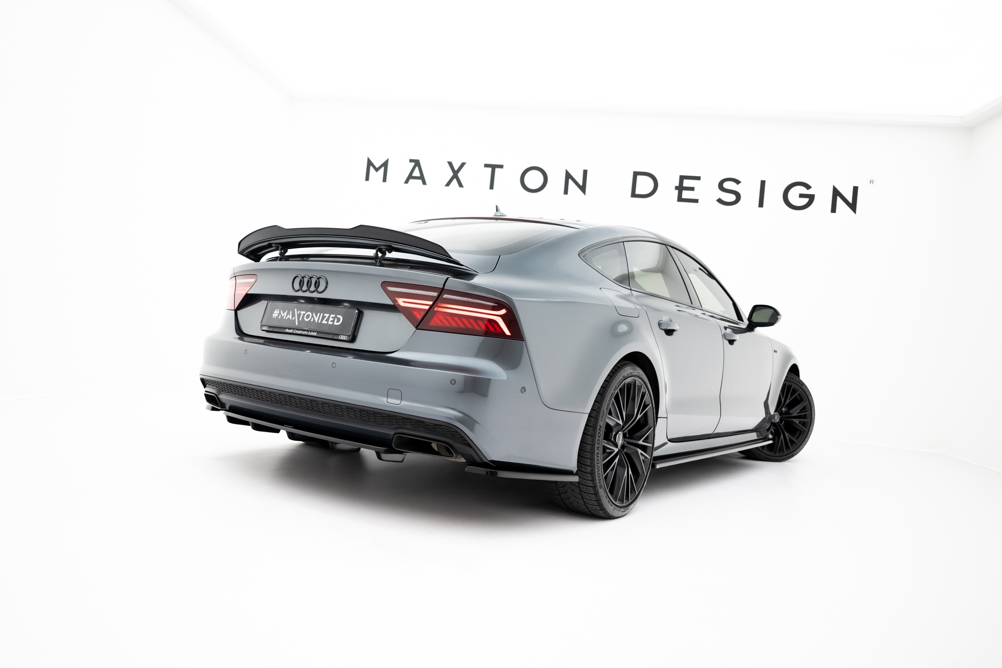 Maxton Design Накладка спойлера Audi A7/S7/A7 S-Line C7/C7 Facelift — изображение 2