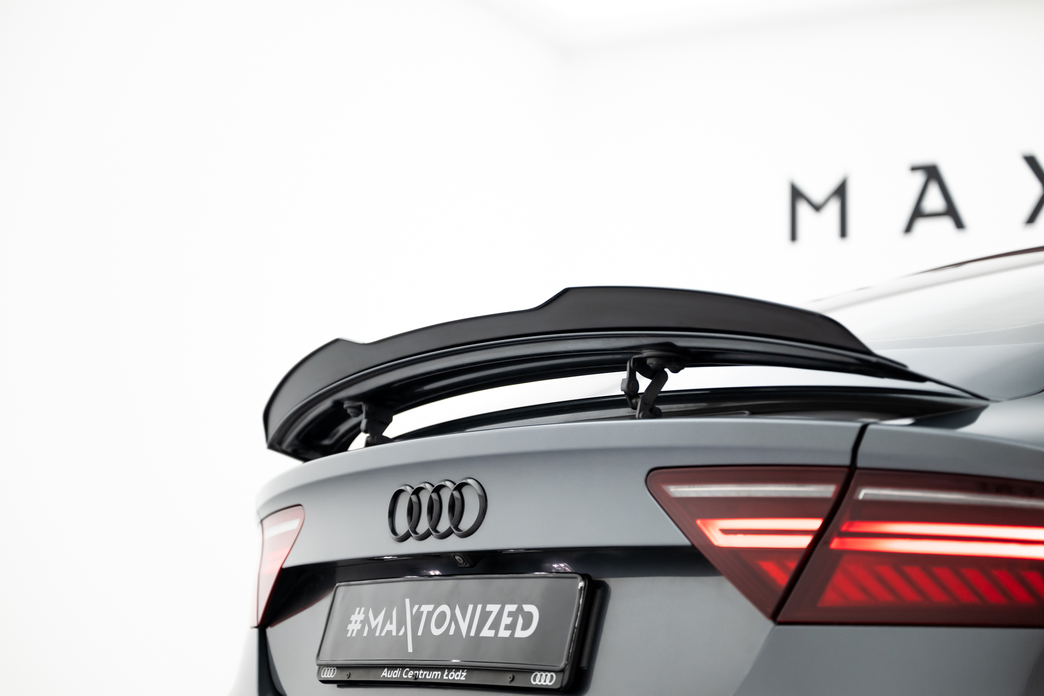 Maxton Design Накладка спойлера Audi A7/S7/A7 S-Line C7/C7 Facelift