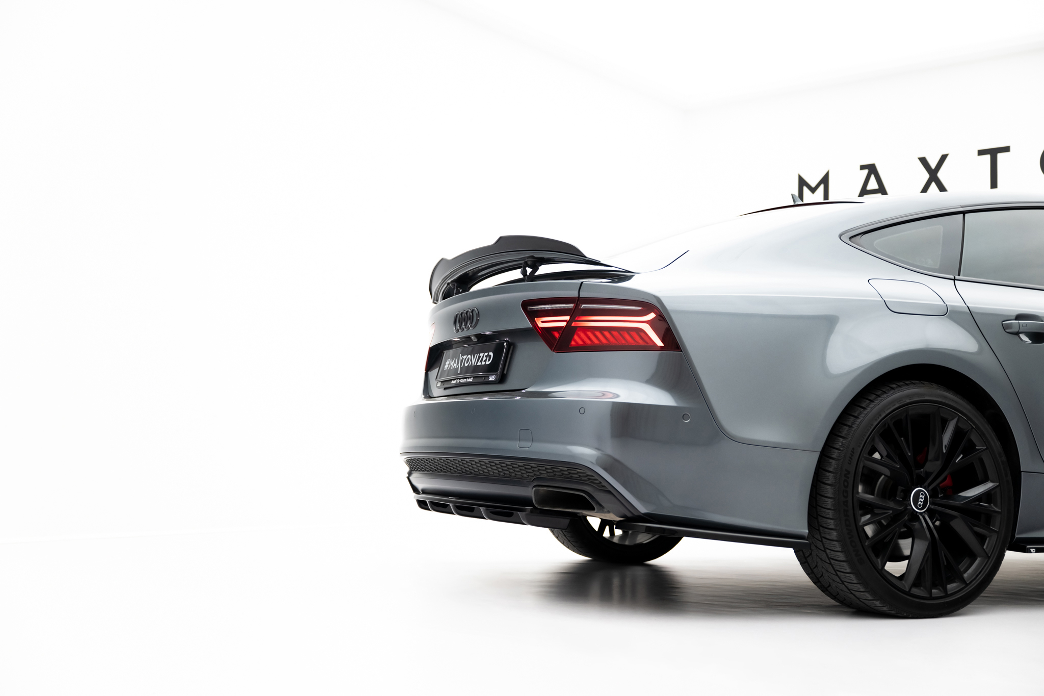 Maxton Design Накладка спойлера Audi A7/S7/A7 S-Line C7/C7 Facelift — изображение 3