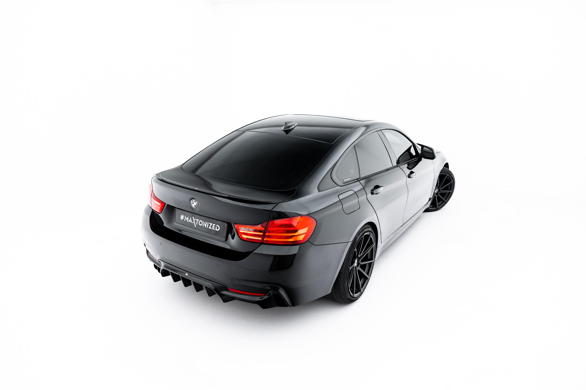 Maxton Design Накладка на спойлер BMW 4 Gran Coupe Standard / M-Pack F36 / F36 Facelift