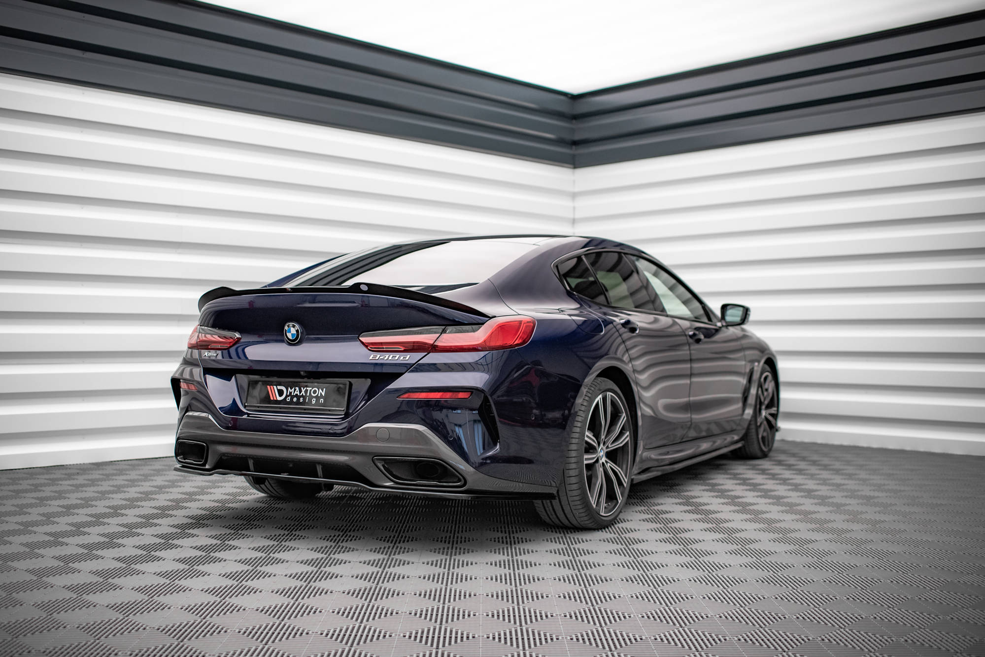Maxton Design Накладка на спойлер BMW 8 Gran Coupe M-Pack G16