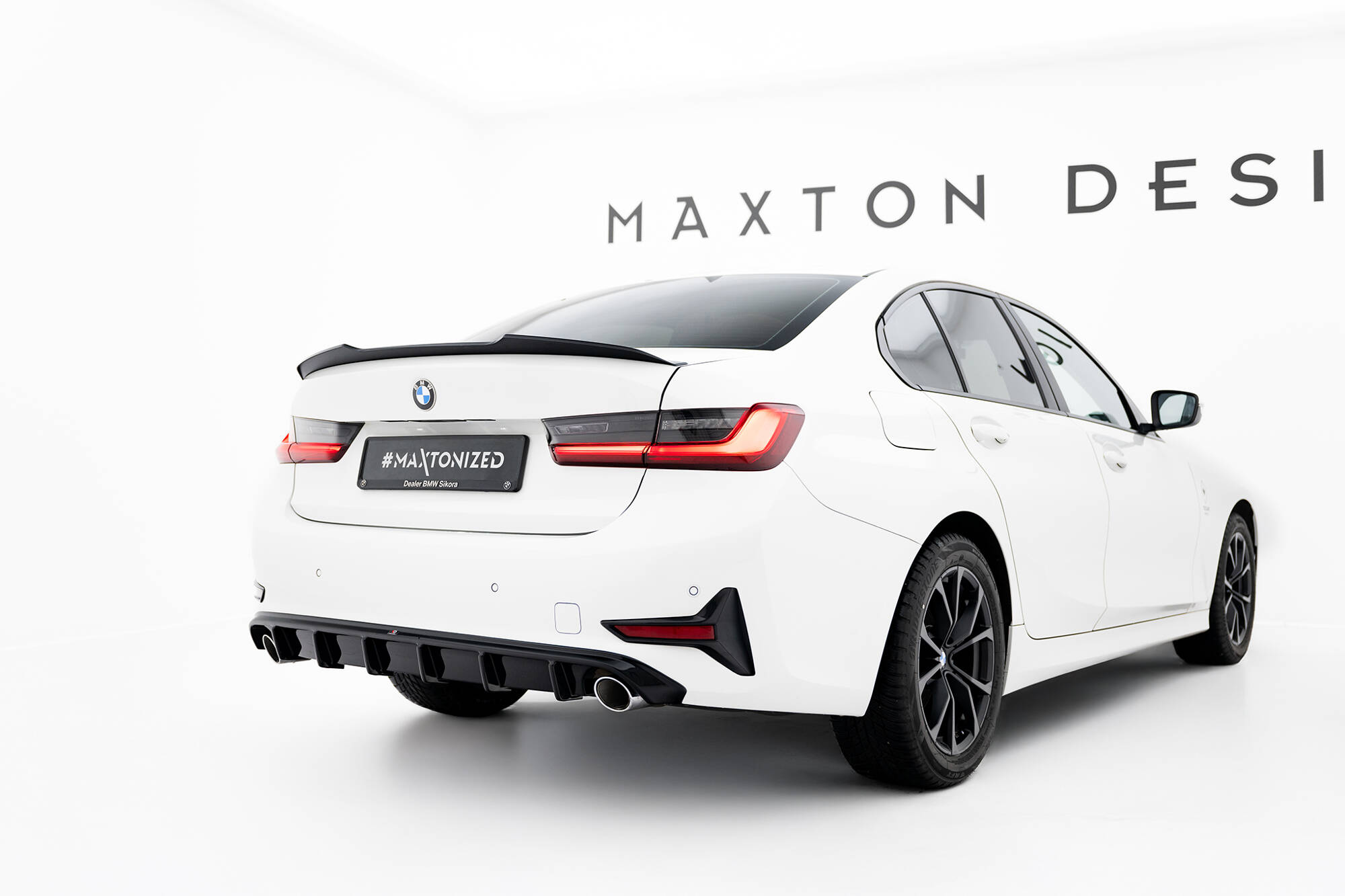 Maxton Design Накладка спойлера BMW M340i / 3 M-Pack / M3 Sedan G20 — изображение 2