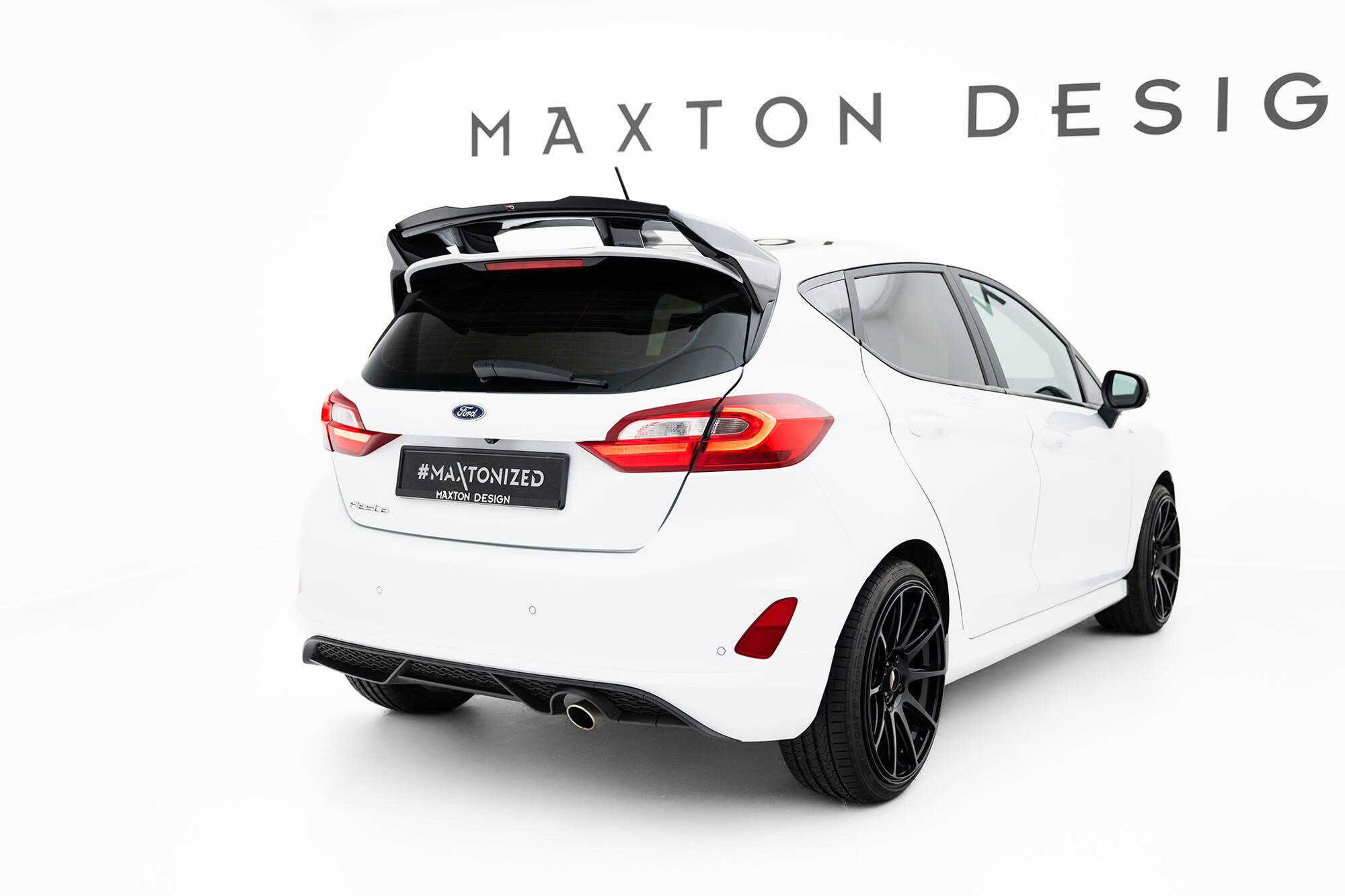 Maxton Design Спойлер Ford Fiesta ST / ST-Line Mk8 / Mk8 Facelift (для спойлера FO-FI-8-ST-FH1FP) — изображение 2