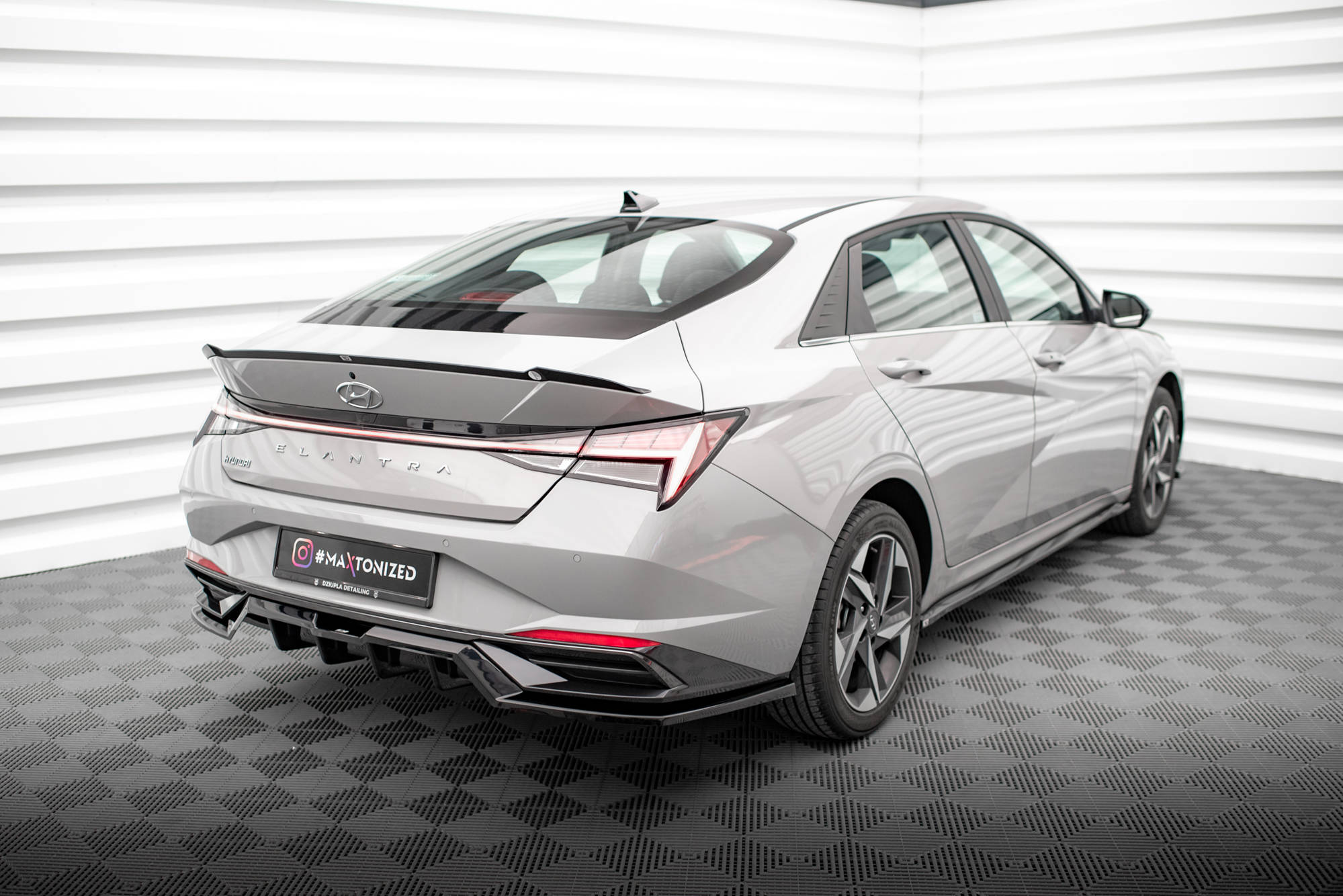 Maxton Design Спойлер Hyundai Elantra Mk7 — изображение 2