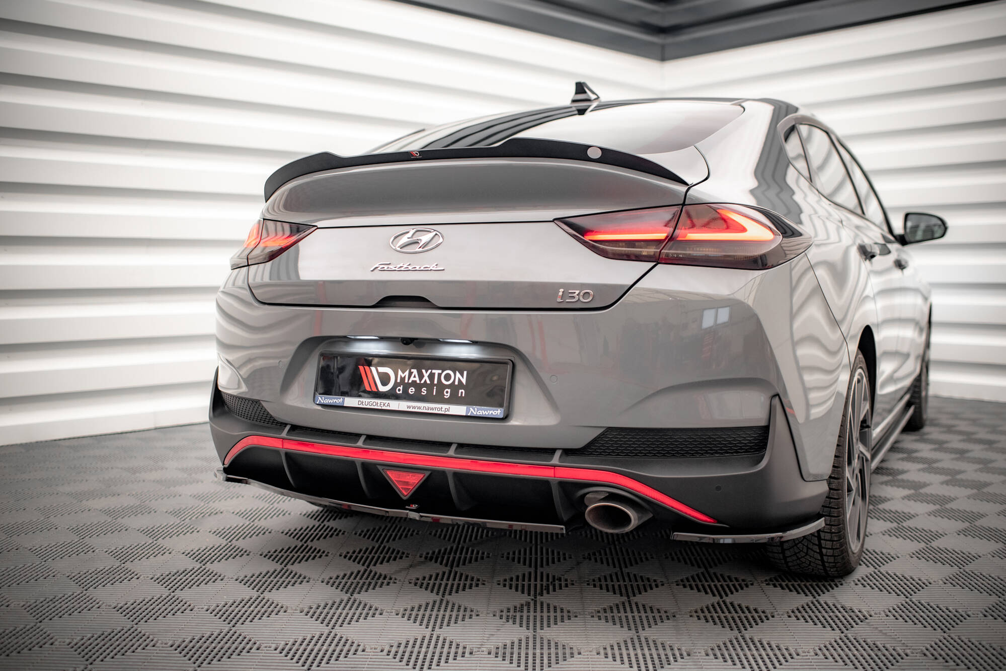 Maxton Design Спойлер Hyundai I30 Fastback N-Line Mk3 — изображение 3