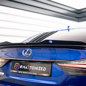 Maxton Design Спойлер Lexus GS F Mk4 после рестайлинга