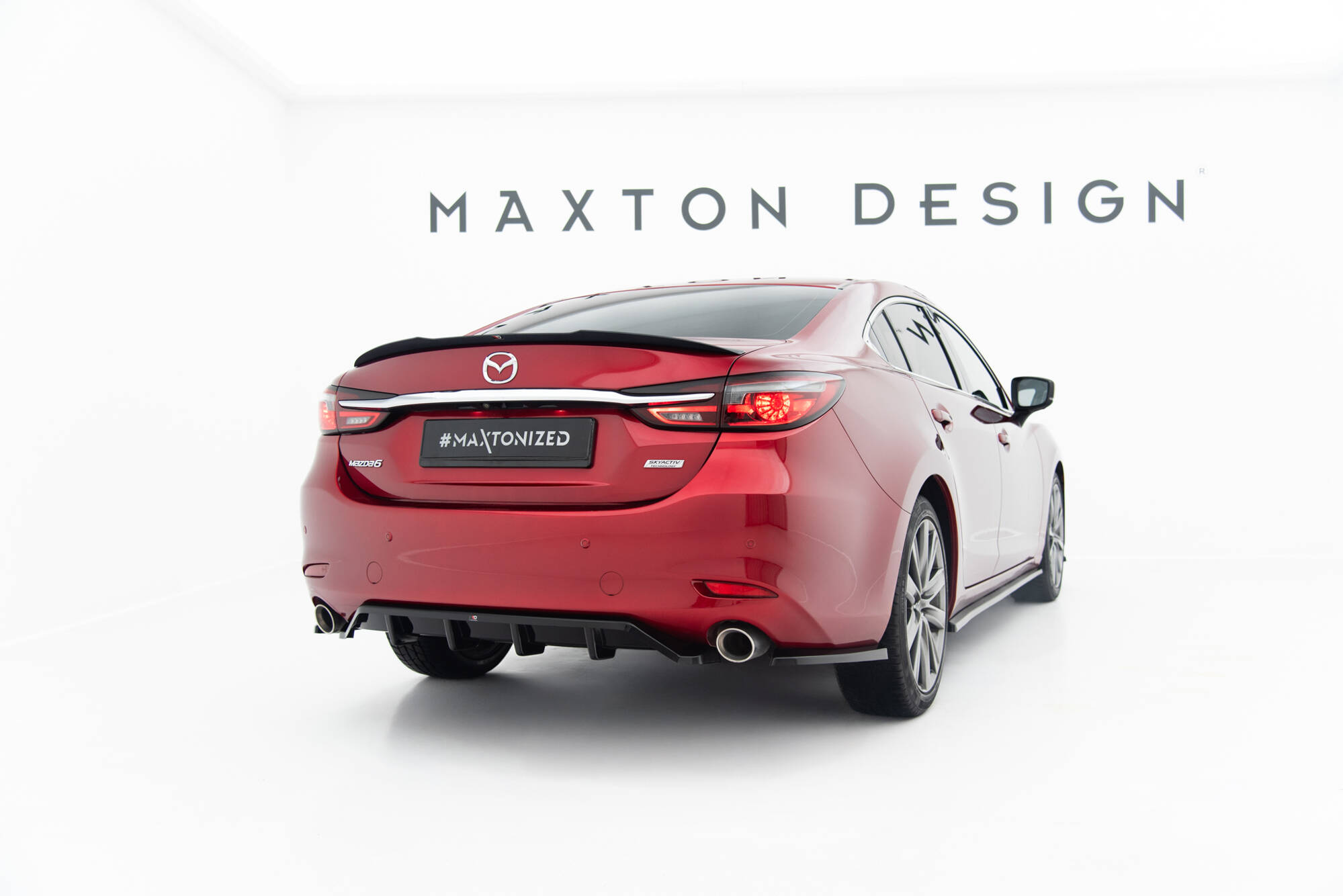 Maxton Design Накладка спойлера Mazda 6 Sedan GJ (Mk3) Рестайлинг — изображение 3