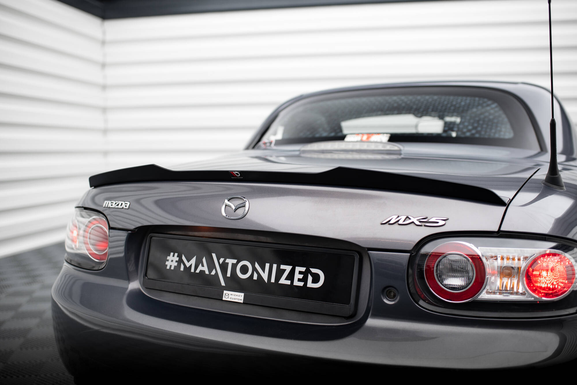 Maxton Design Накладка спойлера Mazda MX5 Hardtop NC (Mk3)