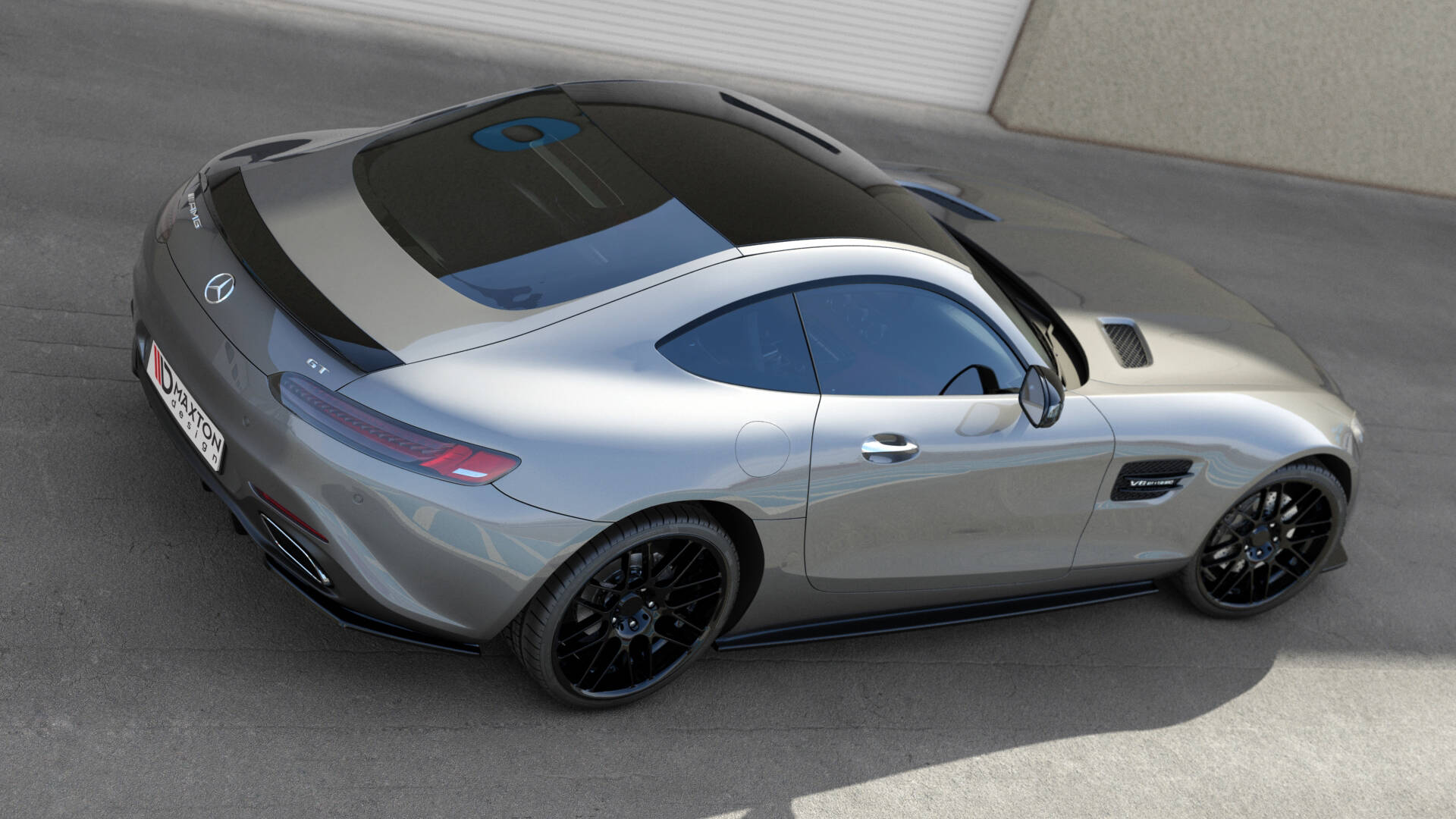 Maxton Design Спойлер Mercedes-AMG GT / GT S C190 Facelift — изображение 3