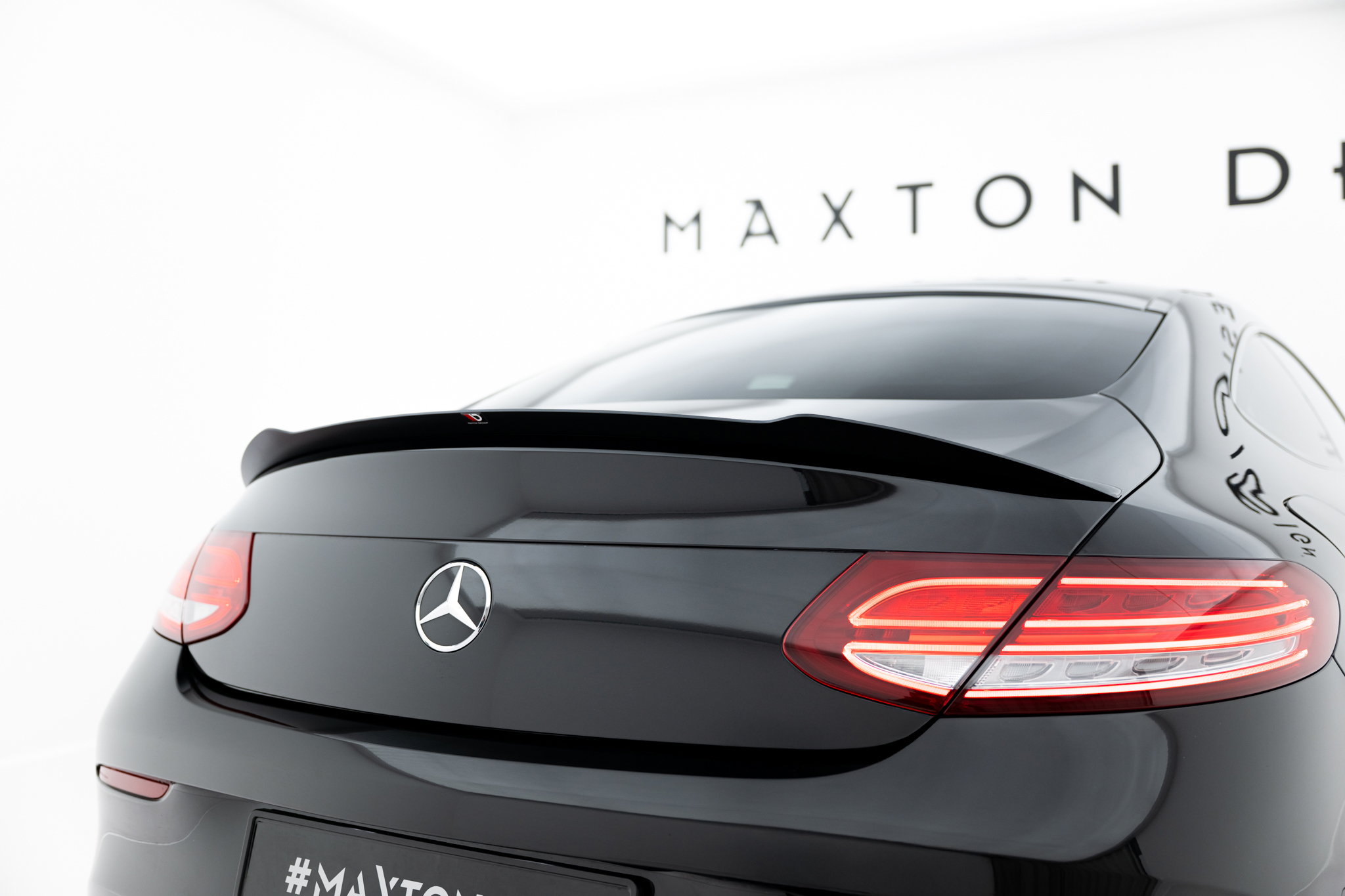 Maxton Design Спойлер Mercedes-Benz C Coupe AMG-Line C205