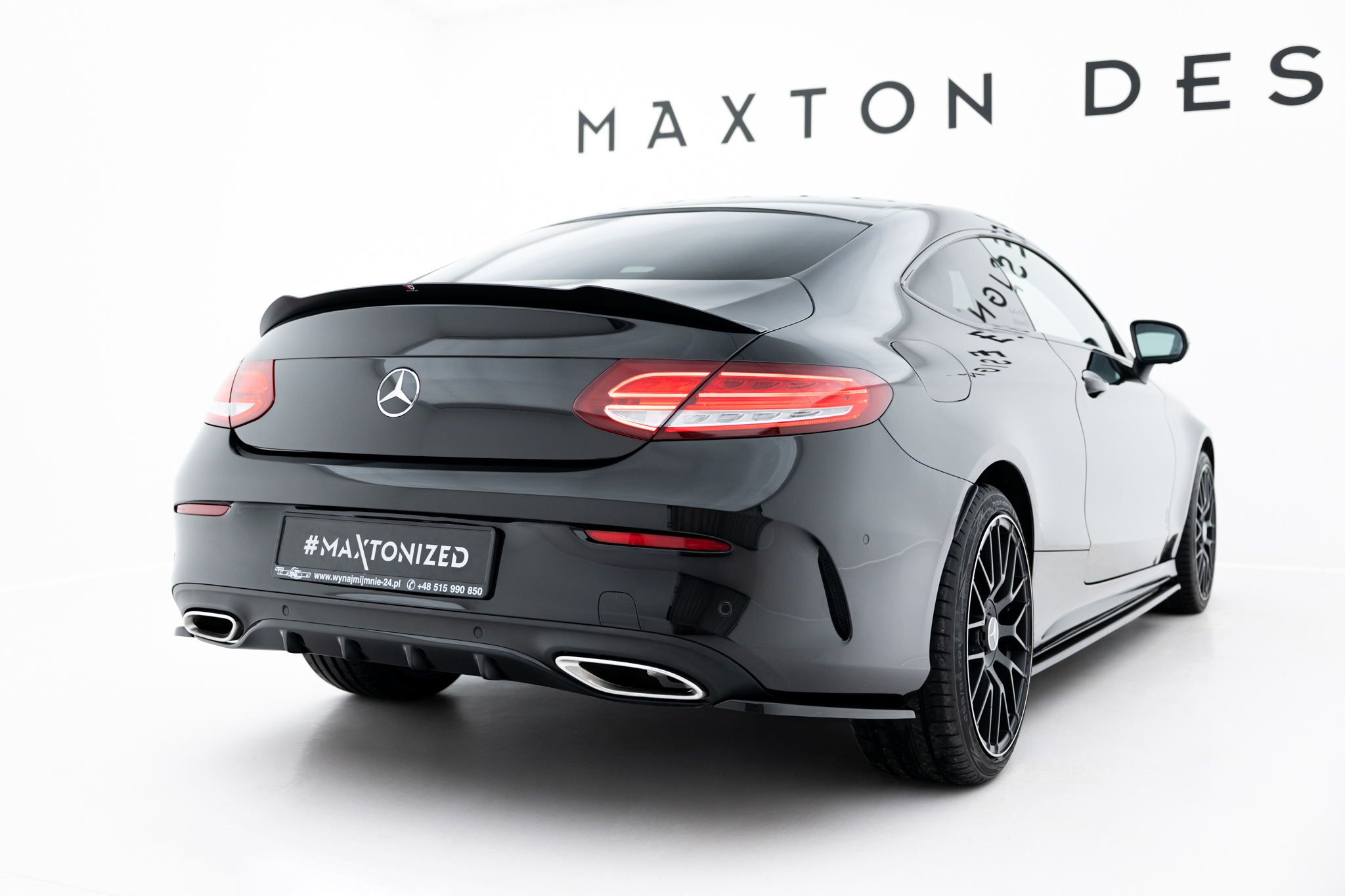Maxton Design Спойлер Mercedes-Benz C Coupe AMG-Line C205 — изображение 2