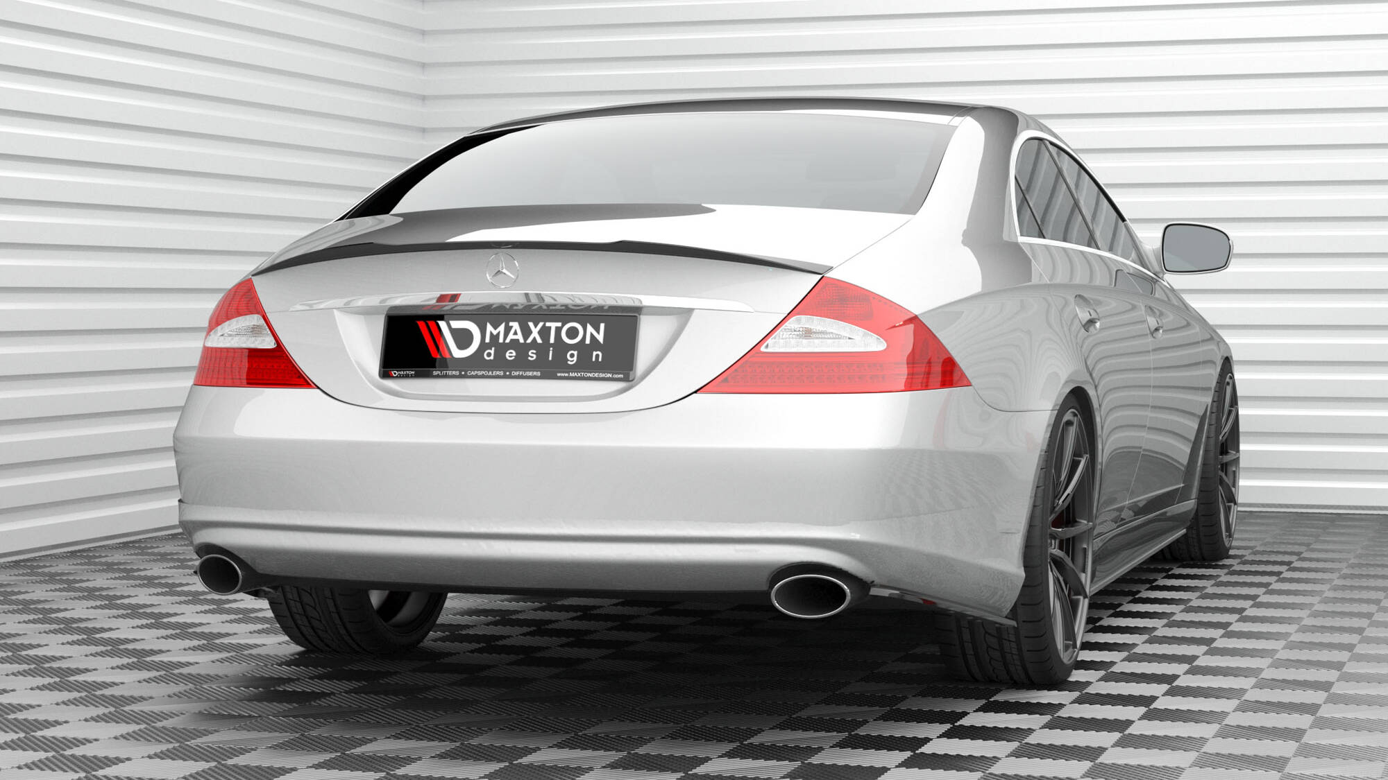 Maxton Design Спойлер Mercedes-Benz CLS C219 — изображение 8