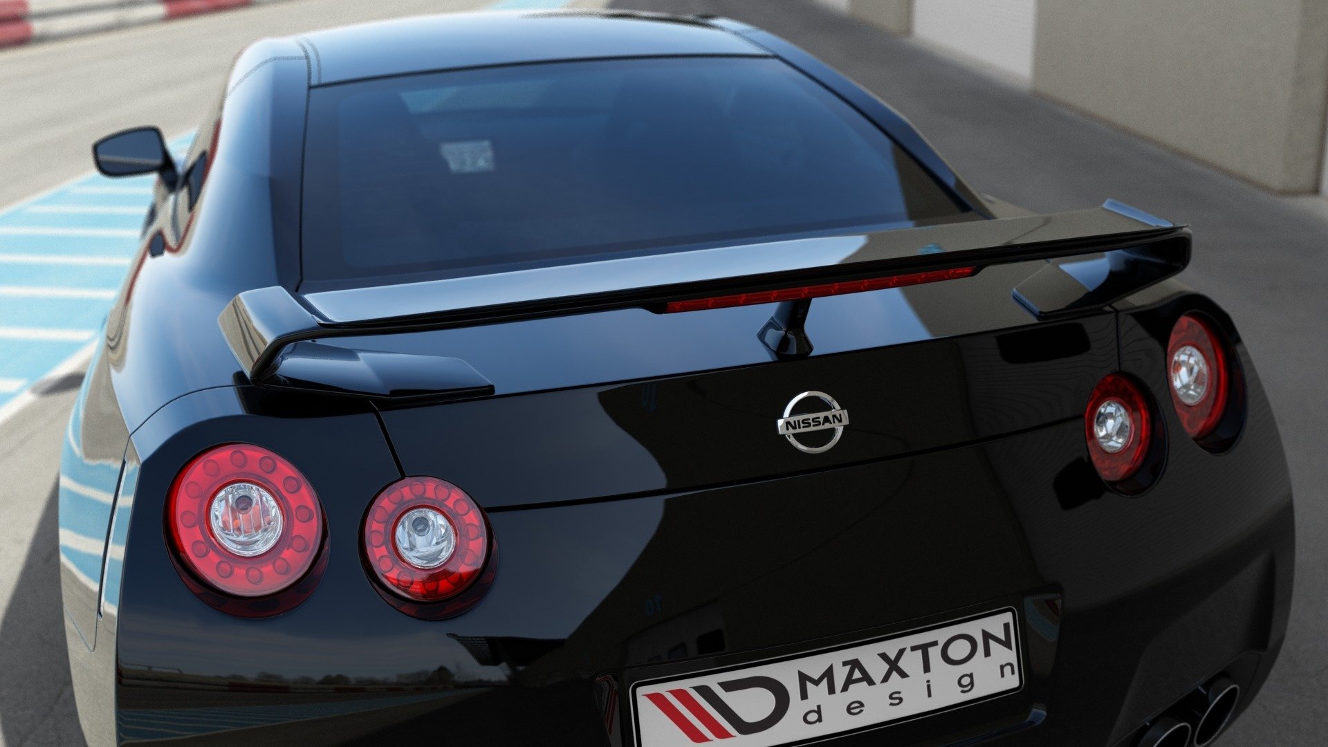 Maxton Design Накладка на спойлер NISSAN GT-R PREFACE COUPE (серия R35) — изображение 3