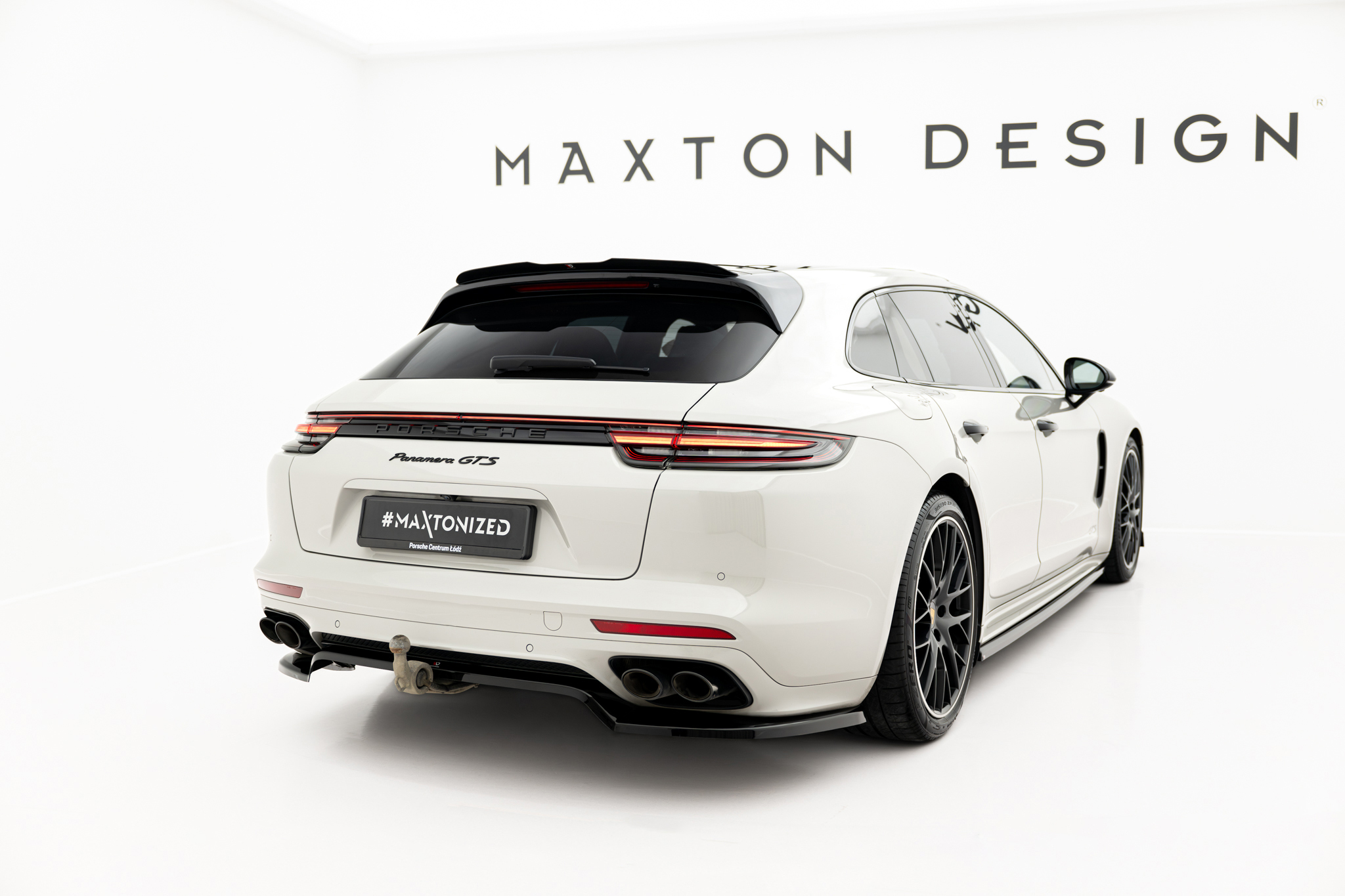 Maxton Design Накладка на спойлер Porsche Panamera GTS / 4S / E-Hybrid / Turbo S E-Hybrid Sport Turismo 971 Facelift — изображение 2