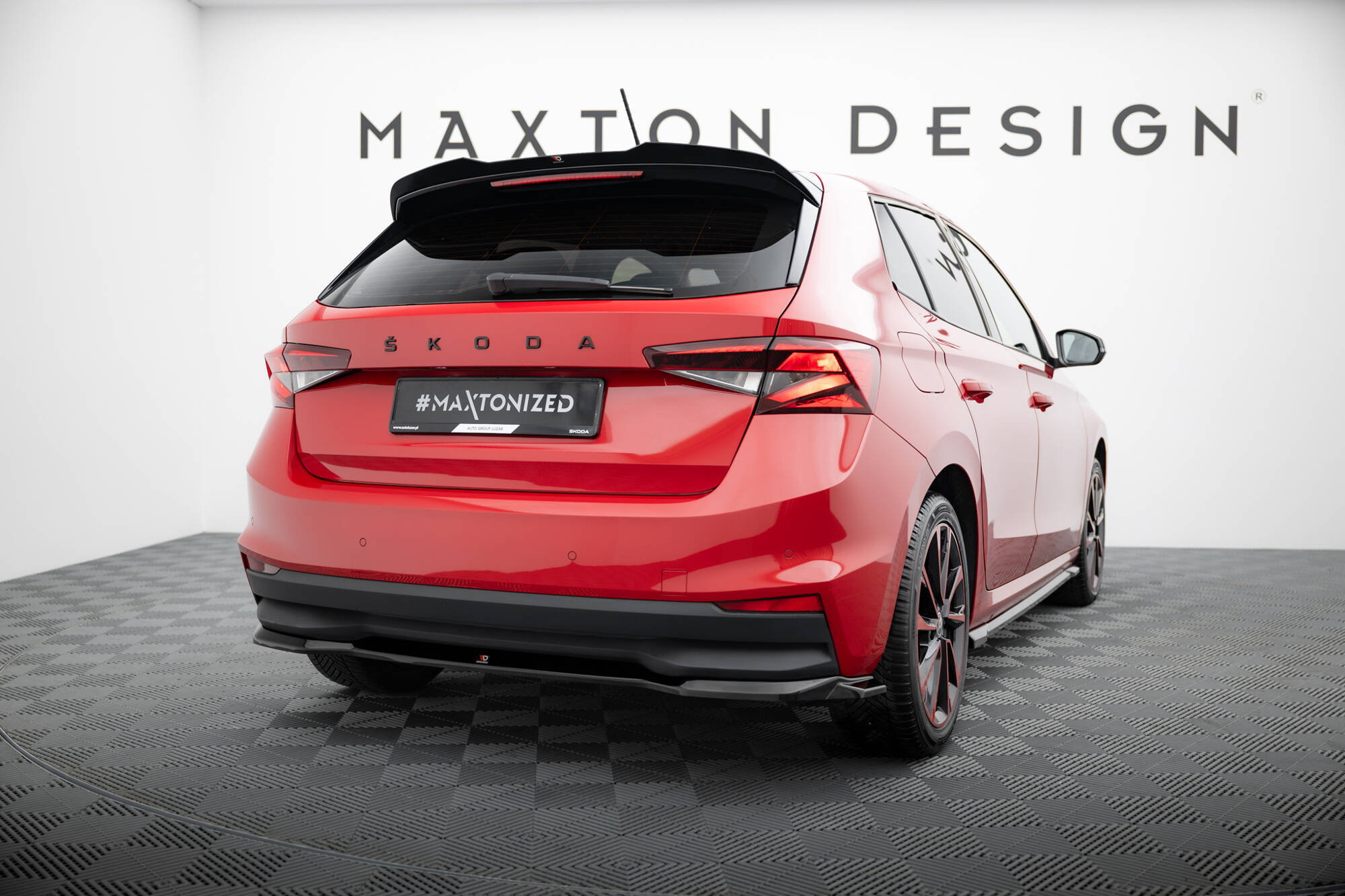Maxton Design Спойлер Skoda Fabia Mk4 — изображение 2
