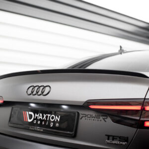 Maxton Design Накладка на спойлер V.2 для Audi S4 / A4 Standard / S-Line / Competition Sedan B9 / B9 Facelift