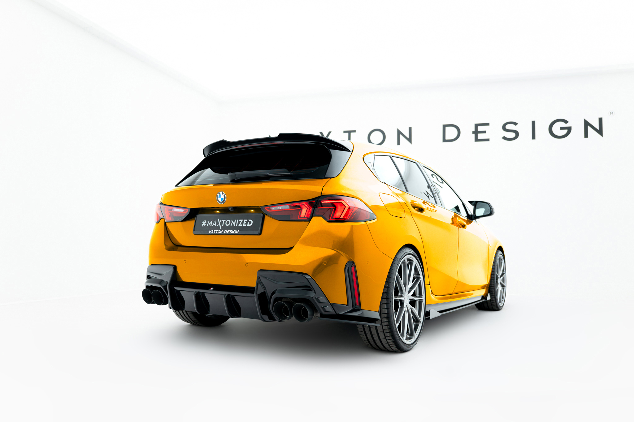 Maxton Design Накладка на спойлер V.2 BMW 1 M-Pack F70 — изображение 2