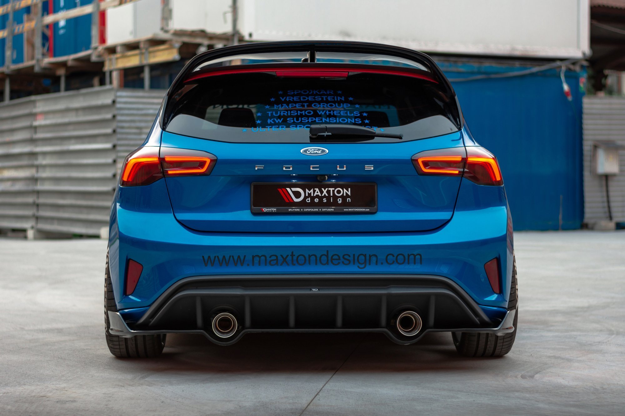 Maxton Design Спойлер Ford Focus Hatchback Mk4 — изображение 3