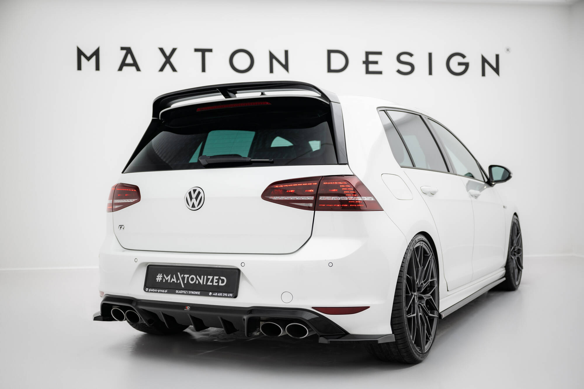 Maxton Design Спойлер Volkswagen Golf R / R-Line / GTI / GTD Mk7 / Mk7 Facelift — изображение 2