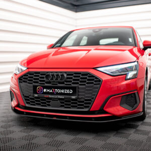 Maxton Design Передний сплиттер Street Pro для Audi A3 8Y