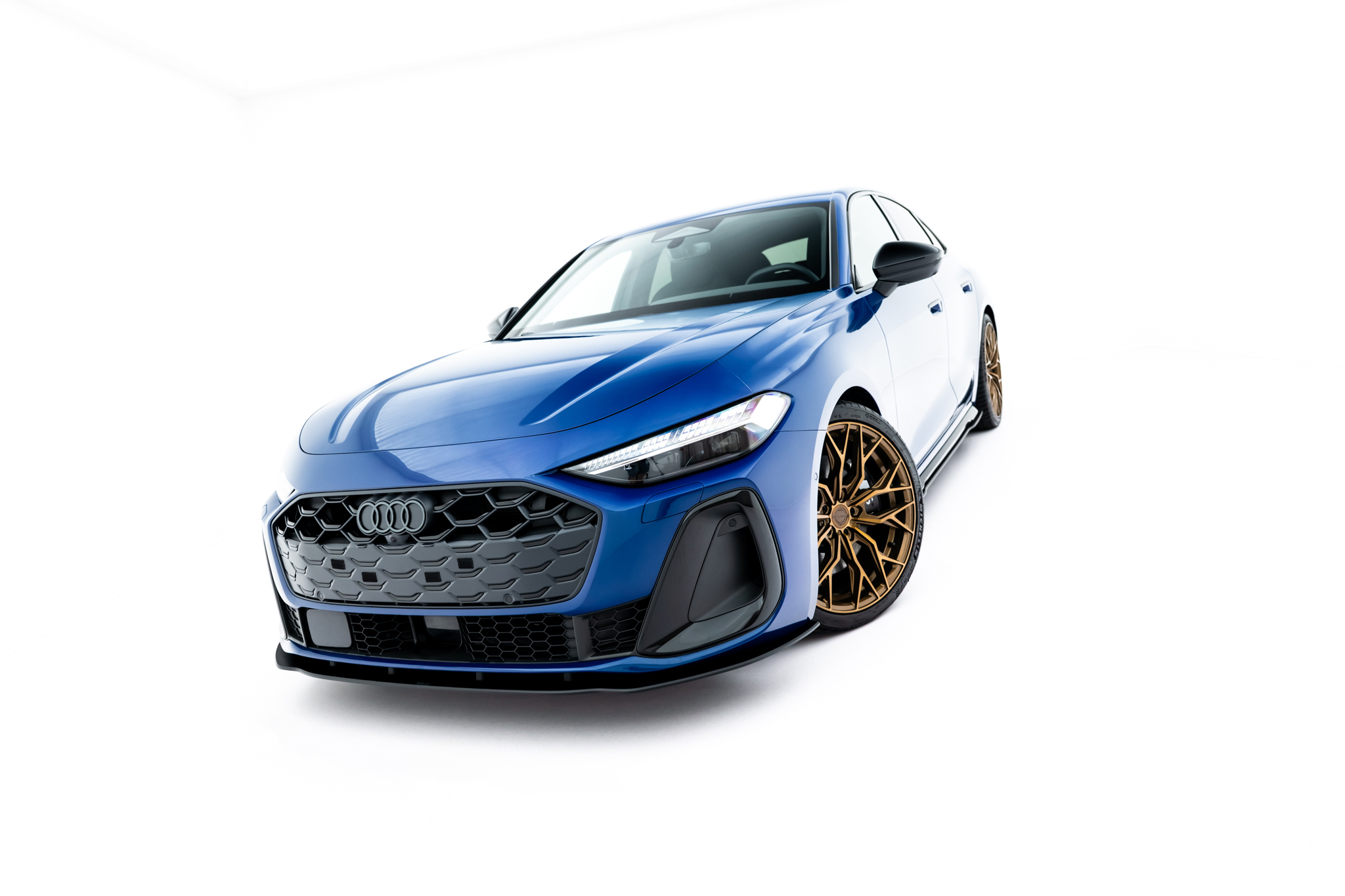 Maxton Design Передний сплиттер Street Pro для Audi A5 S-Line / S5 Sedan / Avant B10 — изображение 4