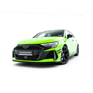 Maxton Design Передний сплиттер Street Pro для Audi RS3 Sportback 8Y (рестайлинг)