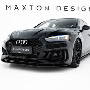 Maxton Design Передний сплиттер Street Pro для Audi RS5 Coupe / Sportback F5