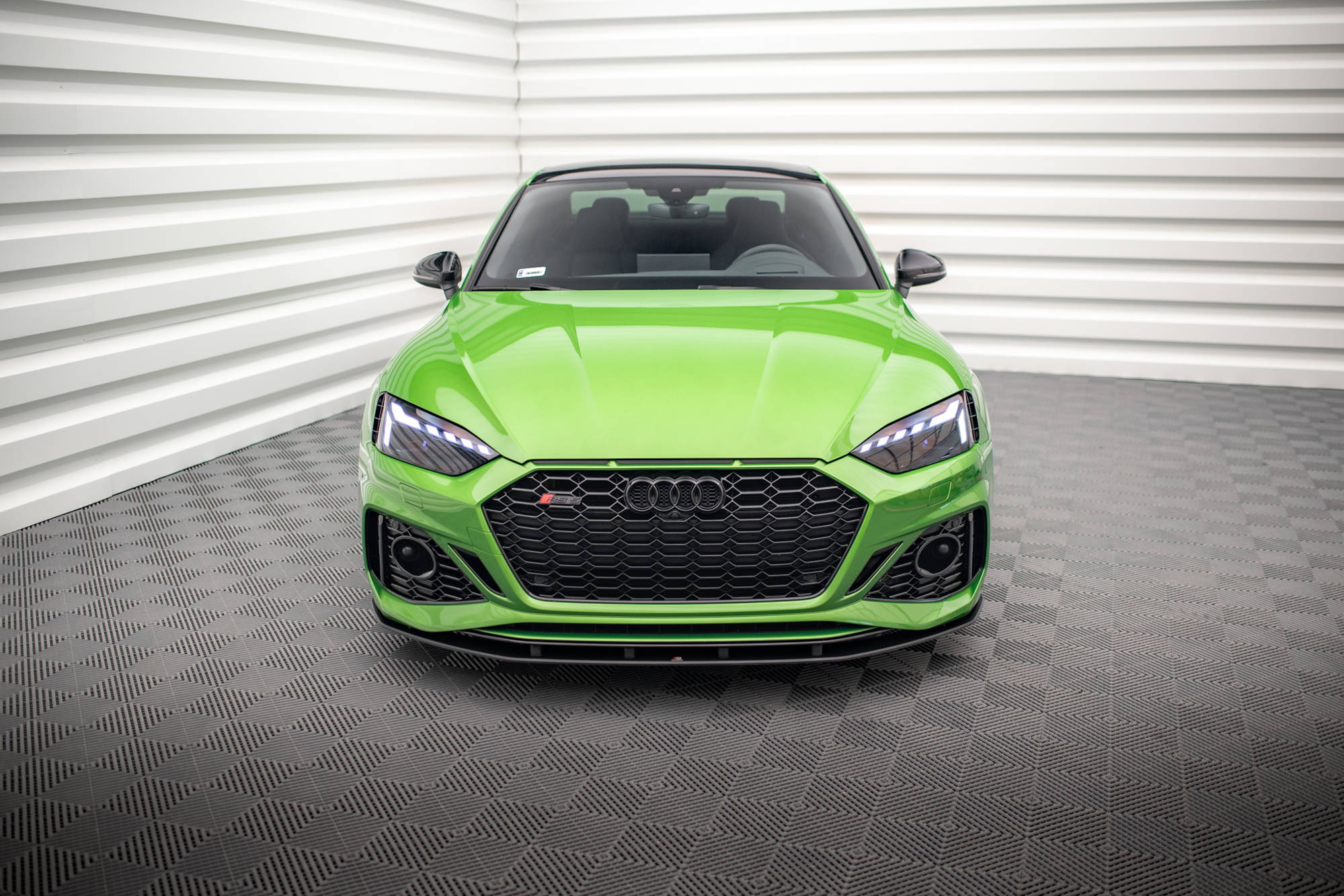 Maxton Design Передний сплиттер Street Pro для Audi RS5 F5 (рестайлинг) — изображение 2