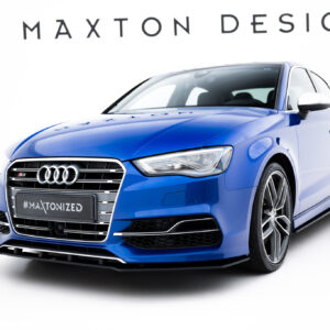 Maxton Design Передний сплиттер Street Pro Audi S3 / A3 S-Line Sedan 8V