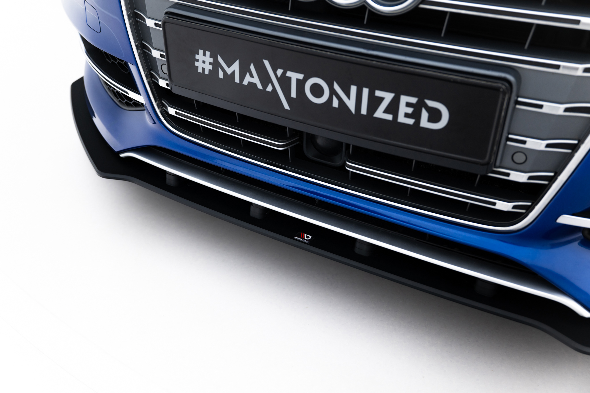 Maxton Design Передний сплиттер Street Pro Audi S3 / A3 S-Line Sedan 8V — изображение 3