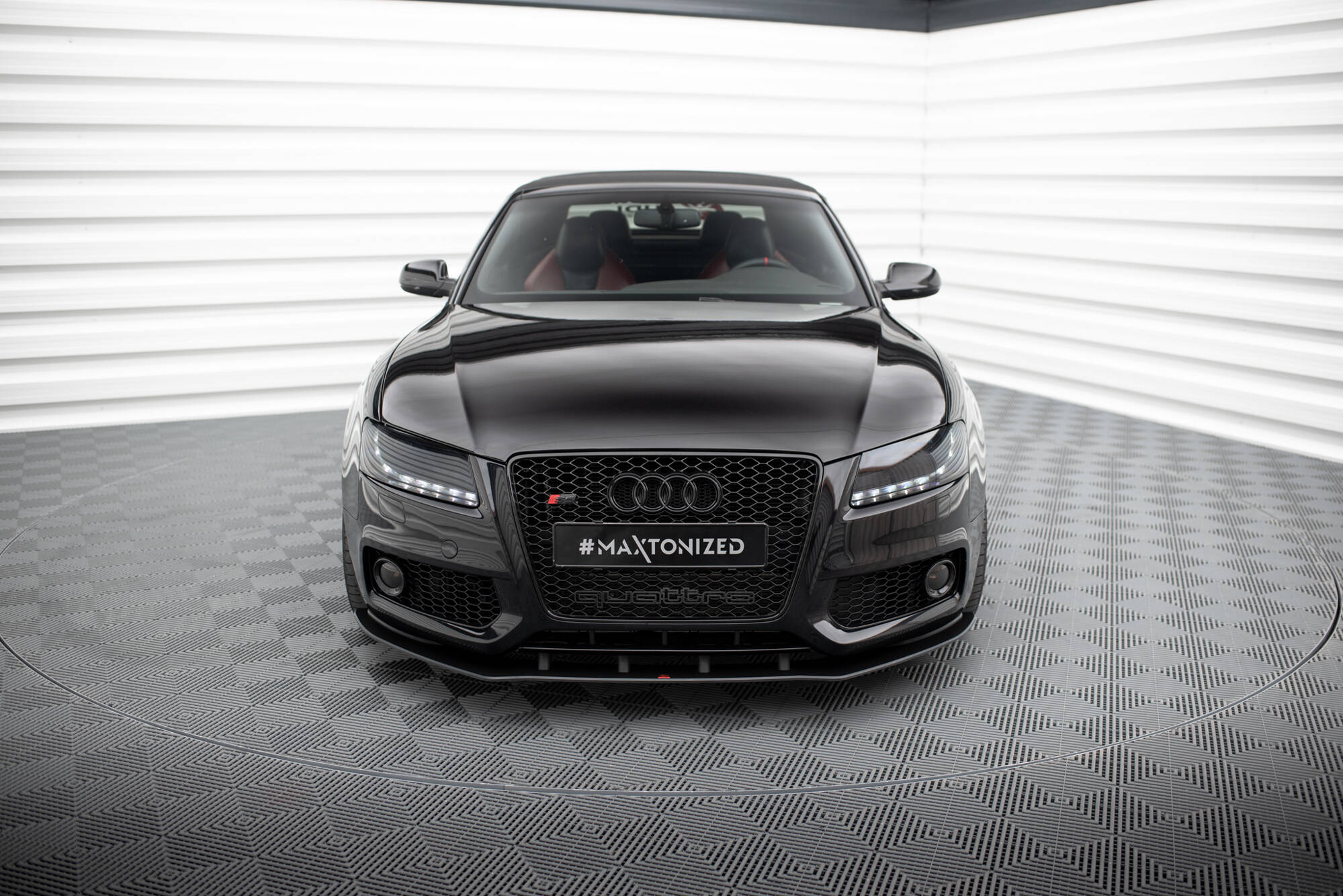 Maxton Design Передний сплиттер Street Pro для Audi S5 / A5 S-Line 8T — изображение 2