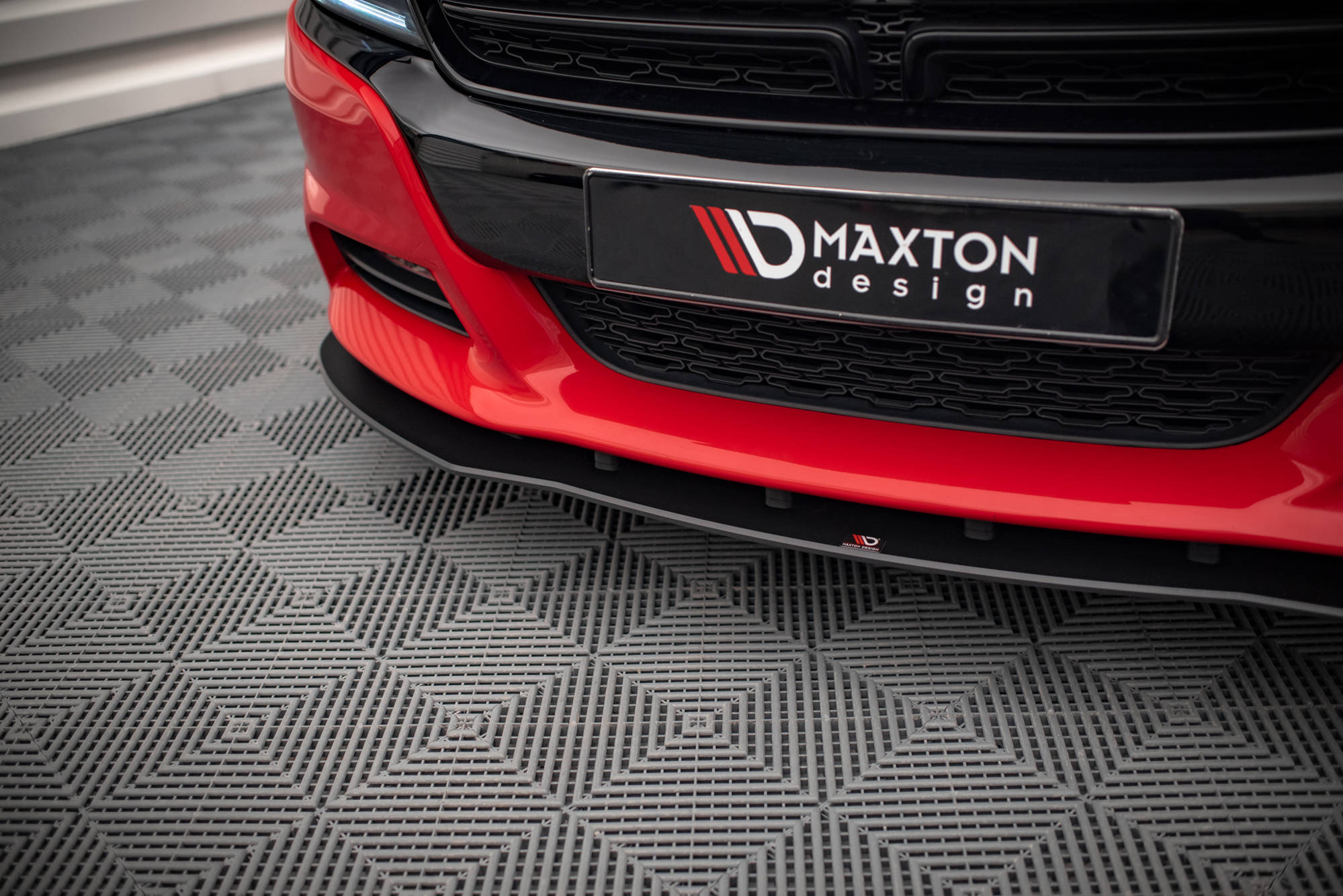 Maxton Design Передний сплиттер Street Pro для Dodge Charger RT Mk7 Facelift — изображение 3