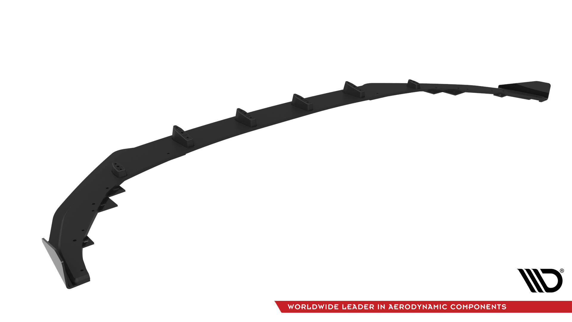 Maxton Design Передний сплиттер Street Pro + брызговики для Audi A3 S-Line Sedan / S3 Sedan 8Y Facelift — изображение 5